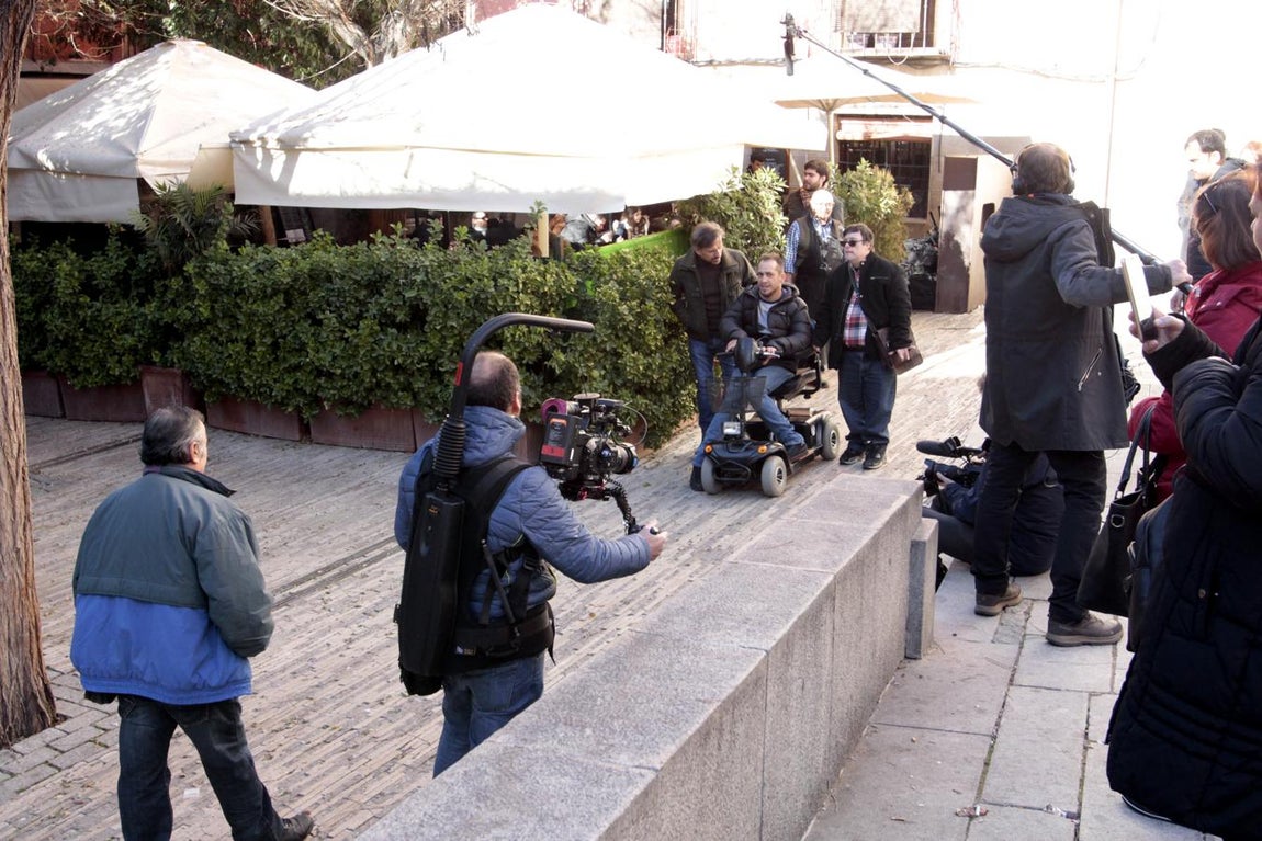 José Mota, «el Langui» y Pablo Pineda, por Toledo