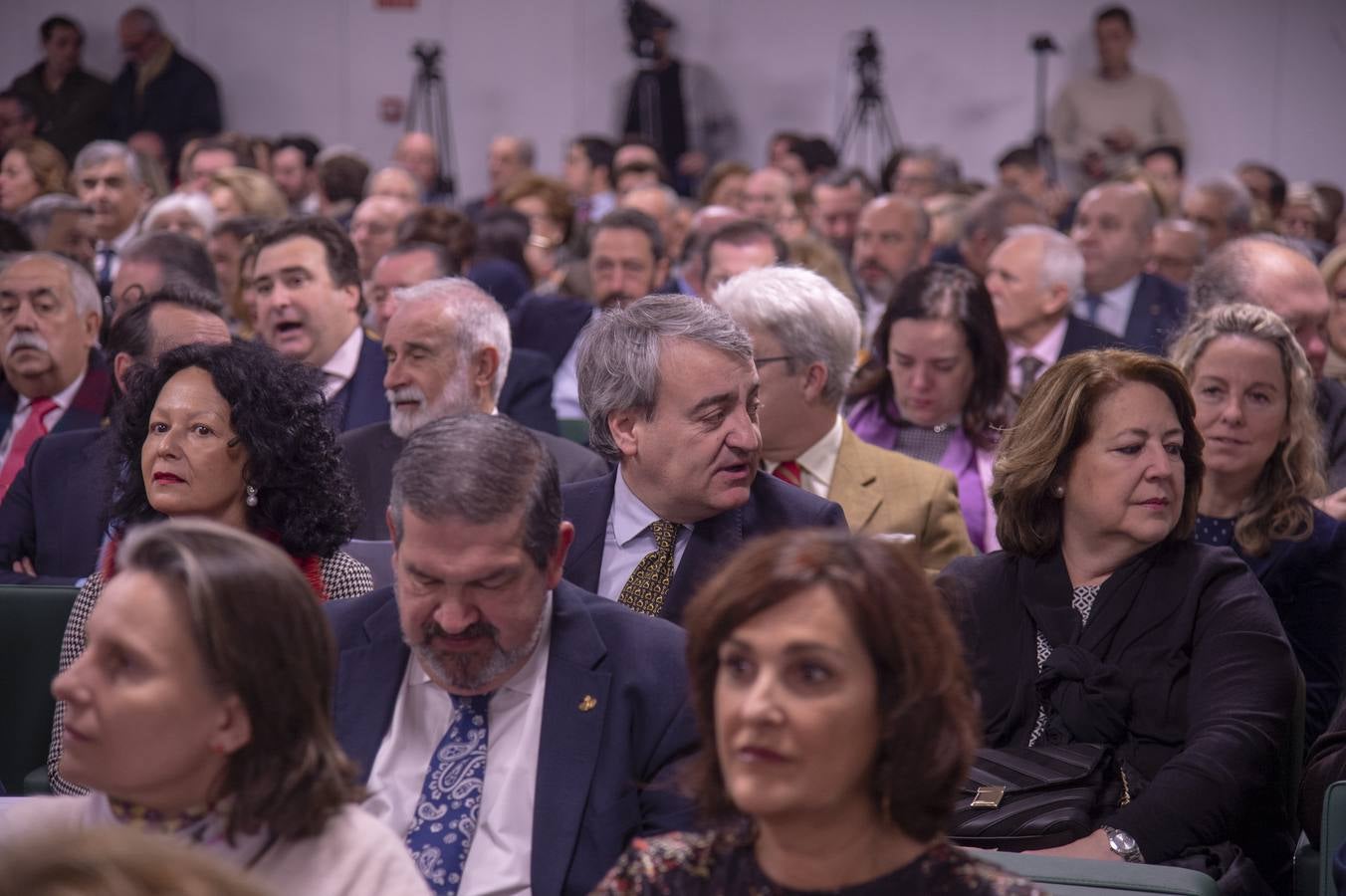 Galería de las caras de la presentación del cartel de la Semana Santa de Sevilla 2019