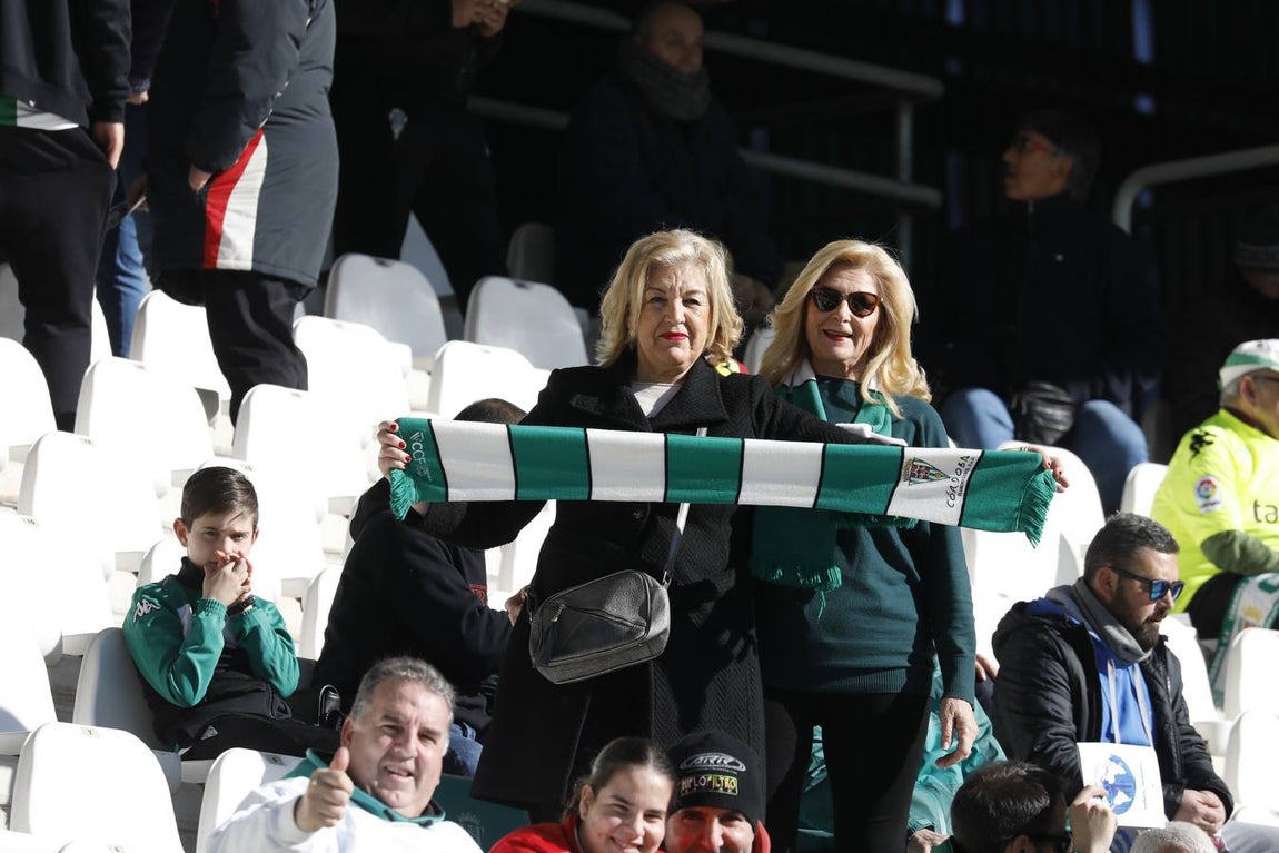 El ambiente en las gradas del Córdoba-Rayo Majadahonda