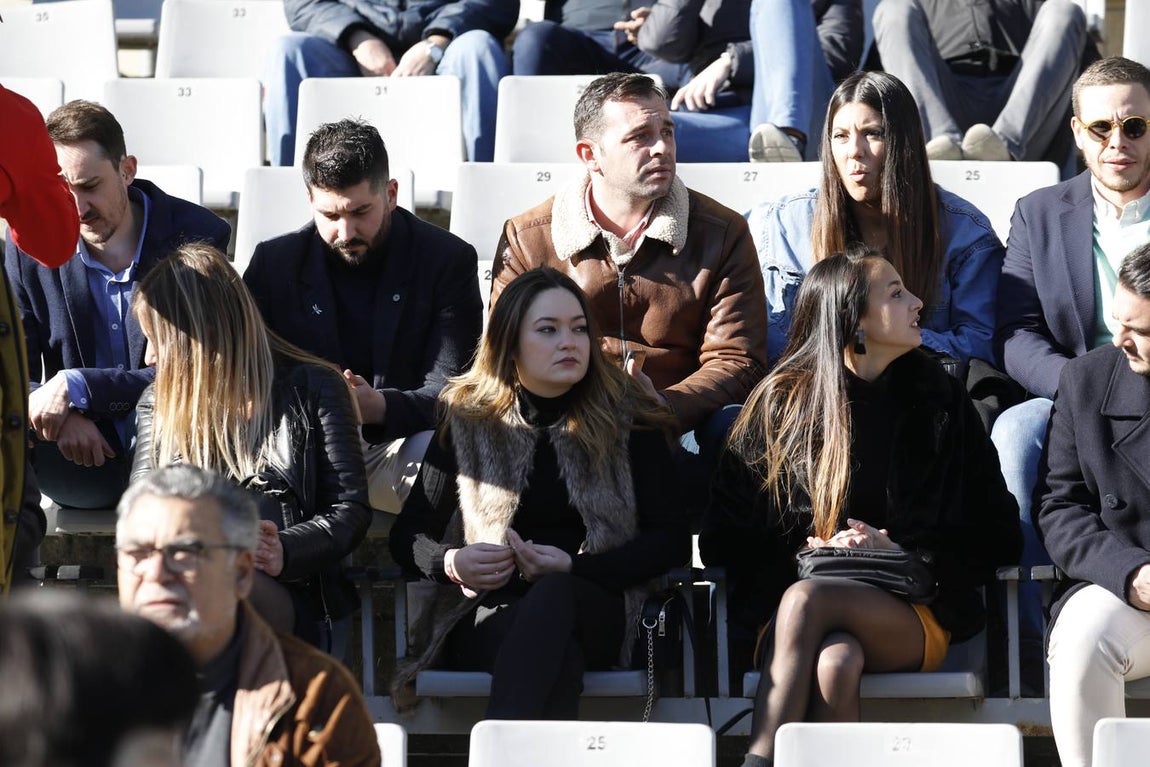 El ambiente en las gradas del Córdoba-Rayo Majadahonda