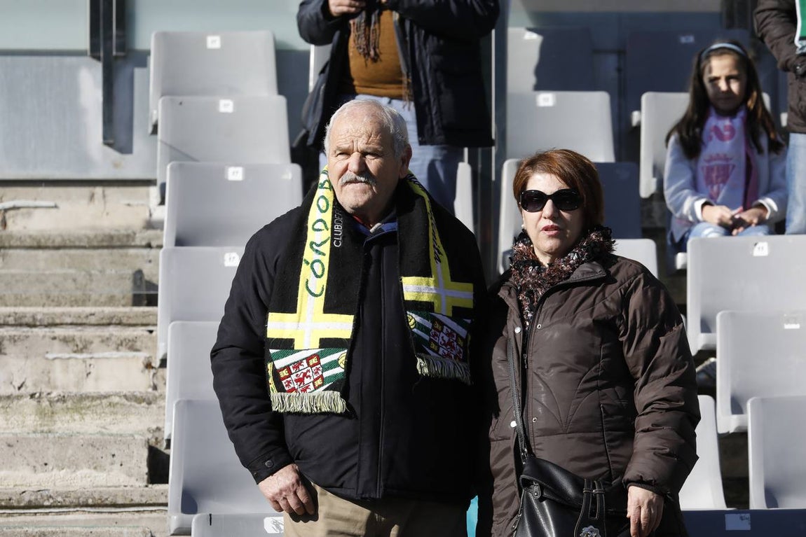 El ambiente en las gradas del Córdoba-Rayo Majadahonda