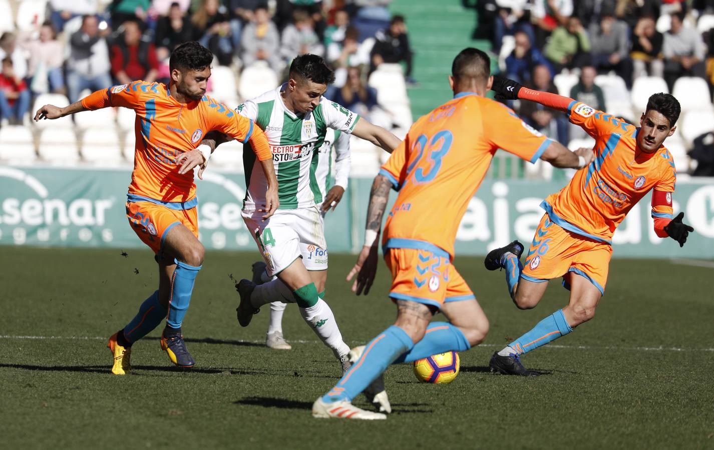 En imágenes, las mejores jugadas del Córdoba-Rayo Majadahonda