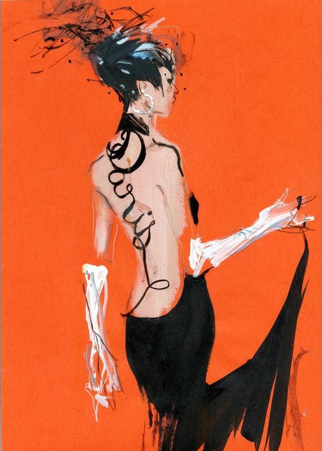 David Downtown para Gaultier