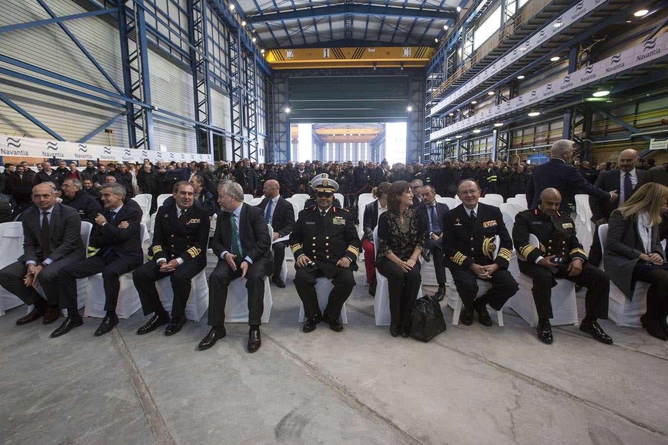 Fotos: Construcción de la primera corbeta para la Marina de Arabia Saudí en Navantia