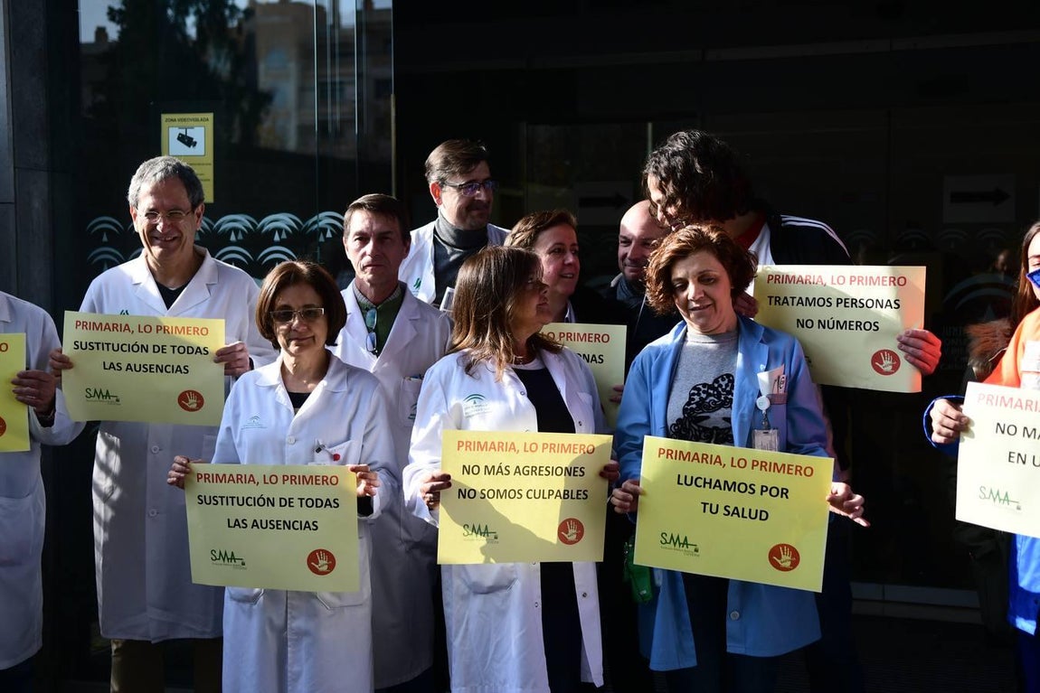 El paro en Atención Primaria en Córdoba, en imágenes