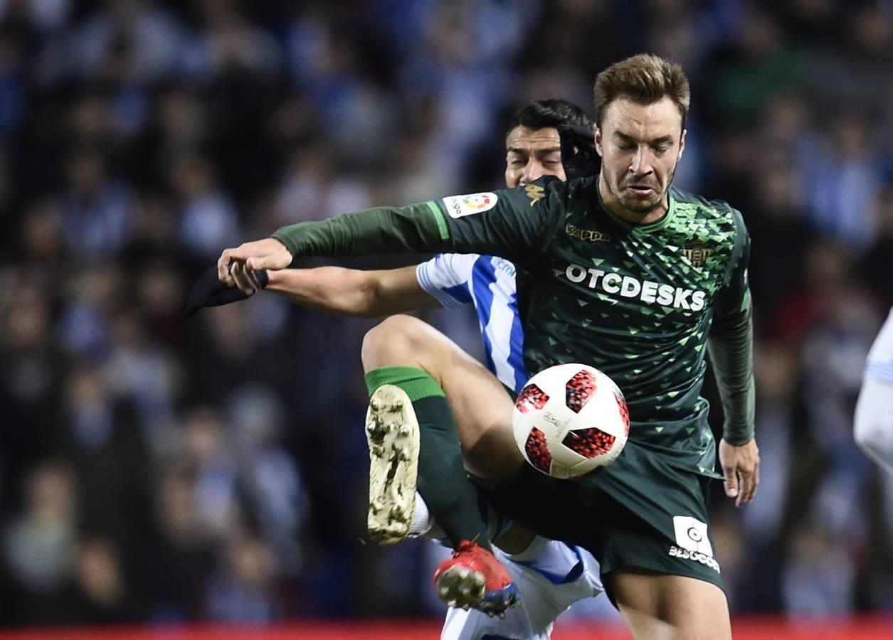 Las mejores imágenes del encuentro Real Sociedad - Real Betis de La Copa