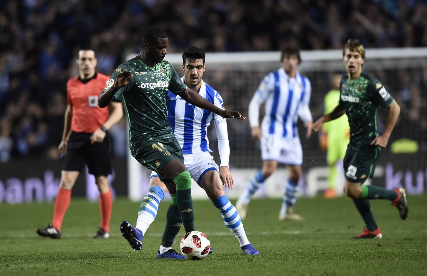 Las mejores imágenes del encuentro Real Sociedad - Real Betis de La Copa