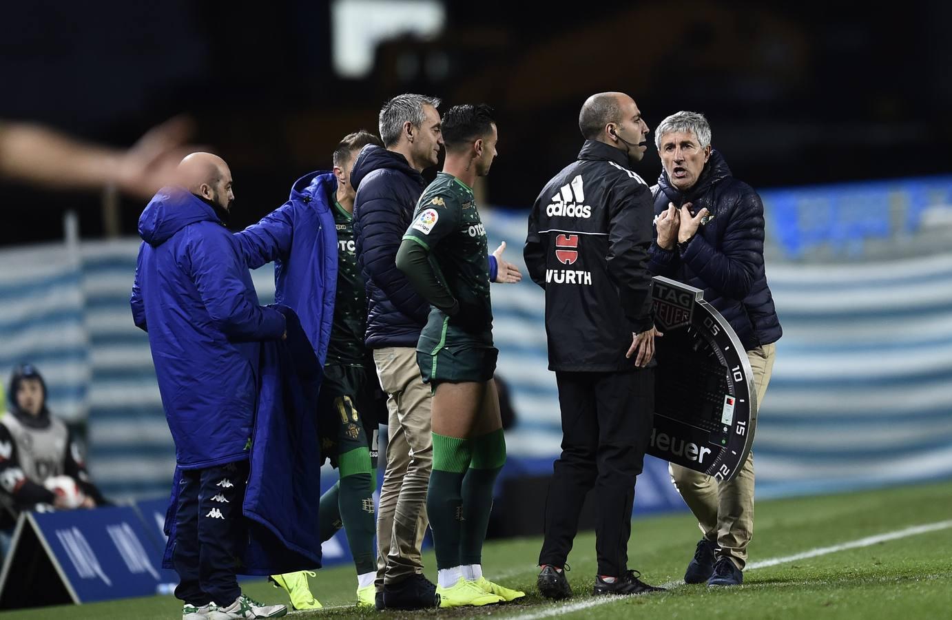 Las mejores imágenes del encuentro Real Sociedad - Real Betis de La Copa