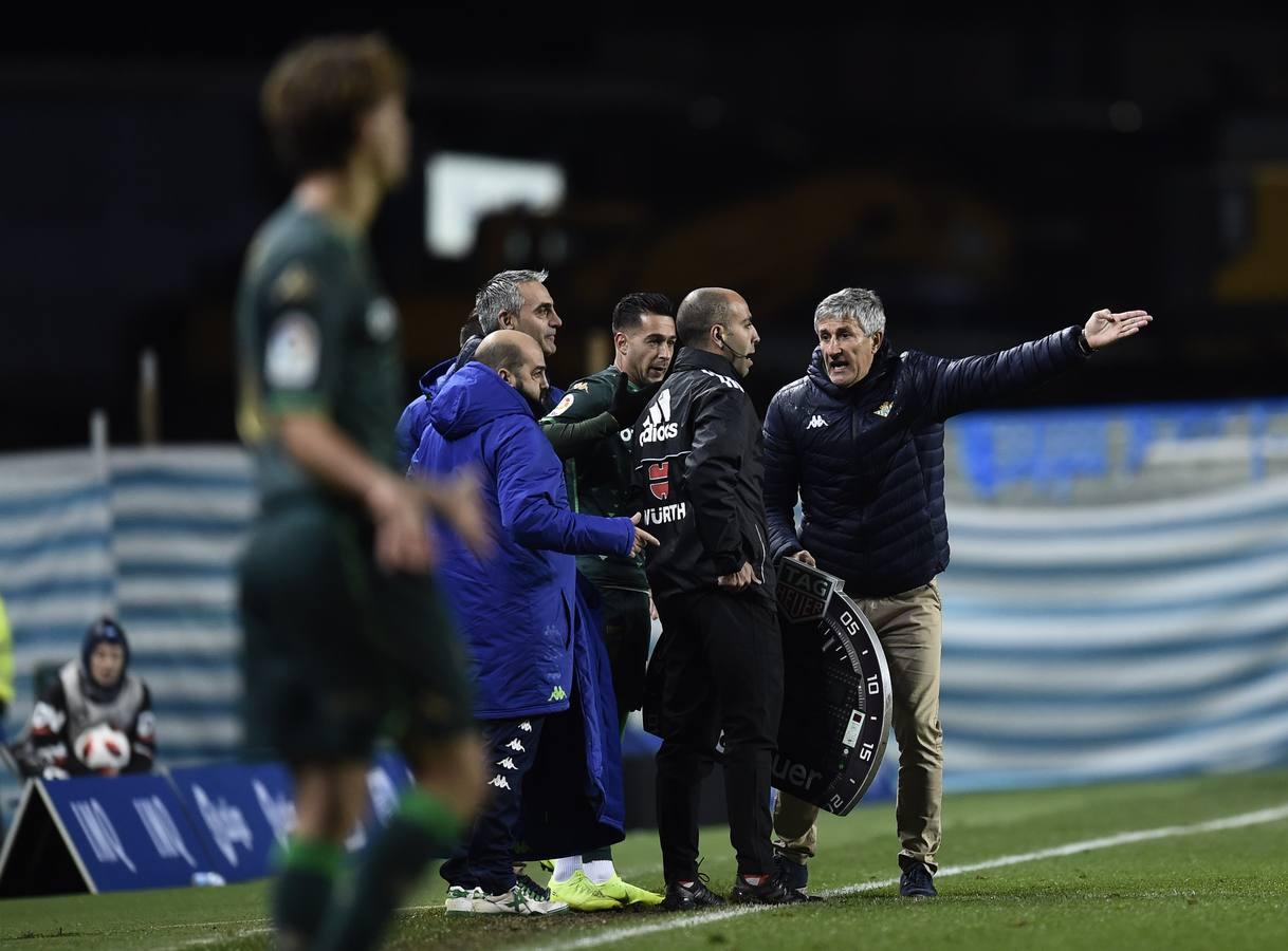 Las mejores imágenes del encuentro Real Sociedad - Real Betis de La Copa