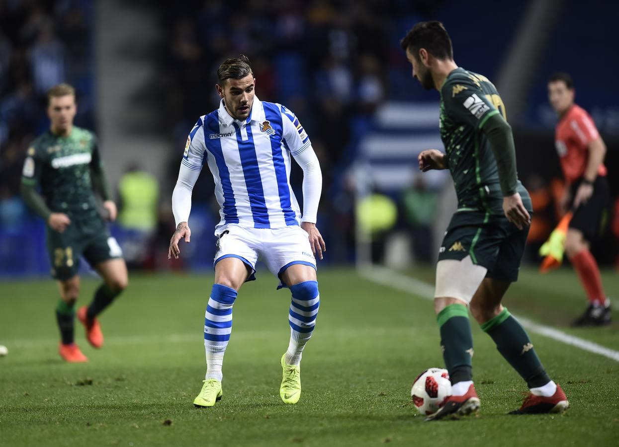 Las mejores imágenes del encuentro Real Sociedad - Real Betis de La Copa