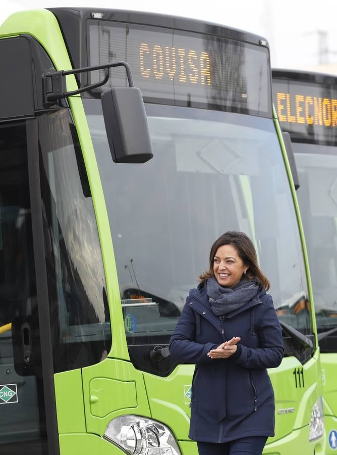 Así son los nuevos autobuses de gas de Aucorsa