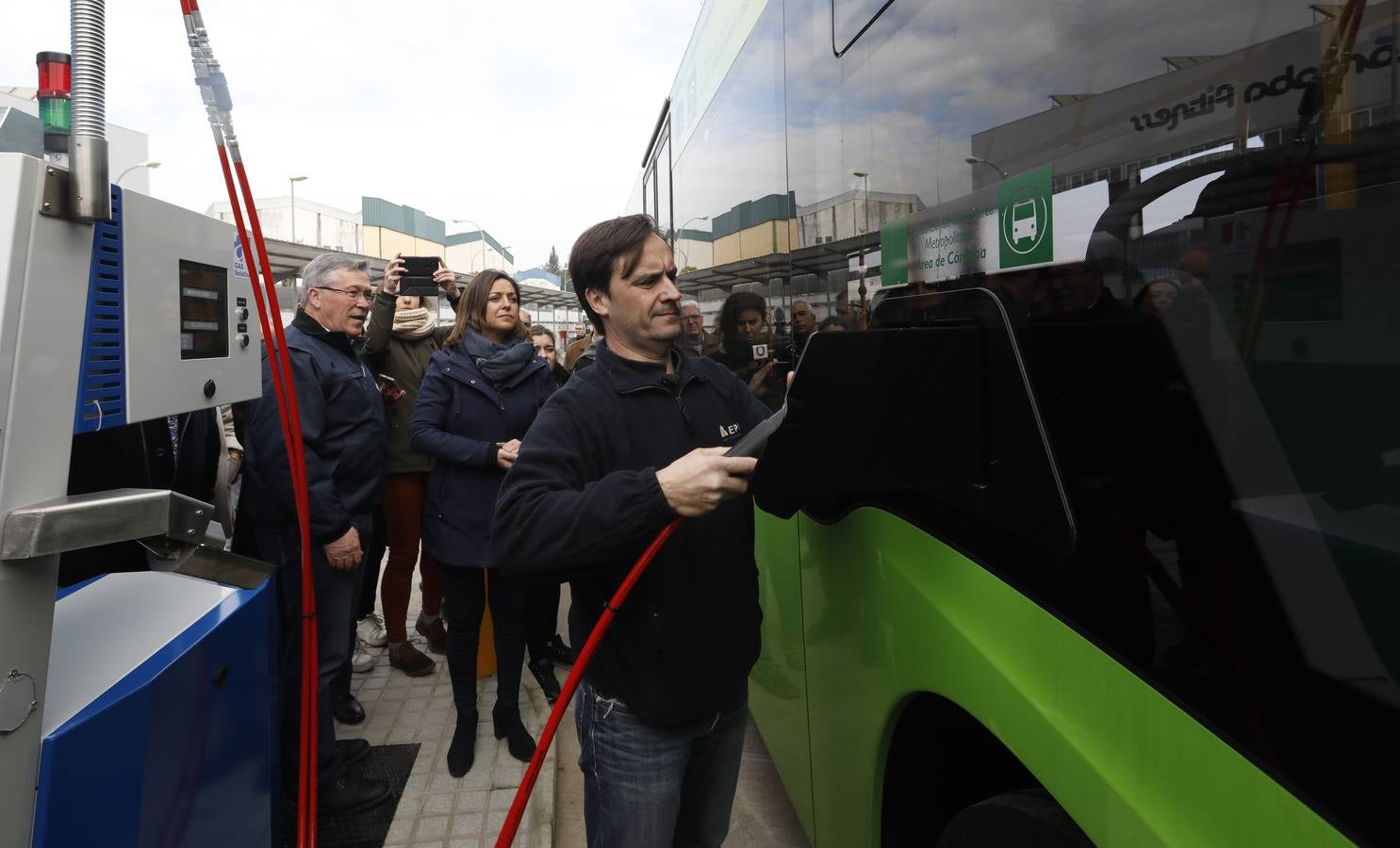 Así son los nuevos autobuses de gas de Aucorsa