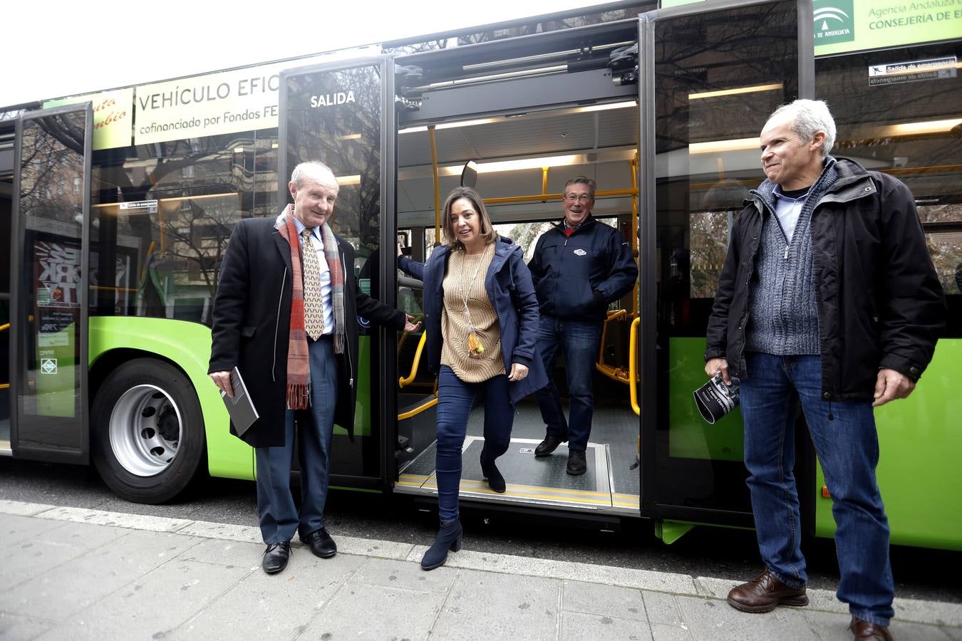 Así son los nuevos autobuses de gas de Aucorsa