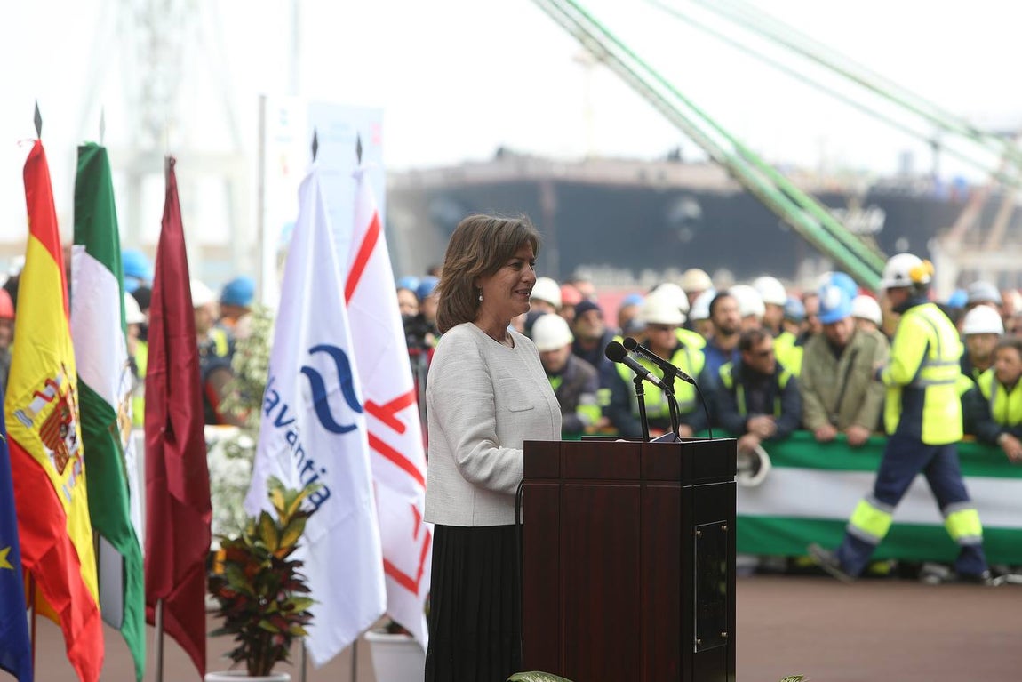 Fotos: Navantia entrega el tercer petrolero, Monte Urquiola, al grupo vasco Ibaizabal