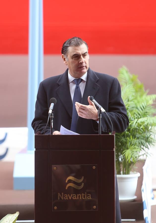 Fotos: Navantia entrega el tercer petrolero, Monte Urquiola, al grupo vasco Ibaizabal