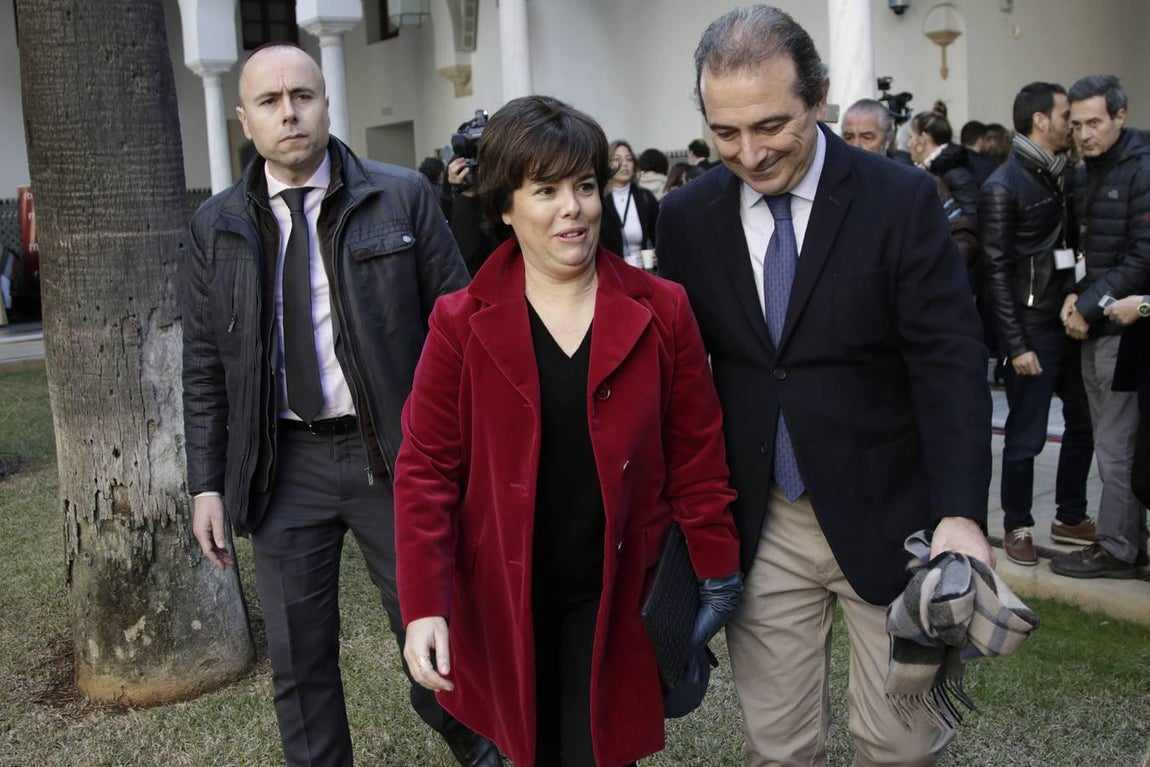 Las caras de la toma de posesión de Juanma Moreno