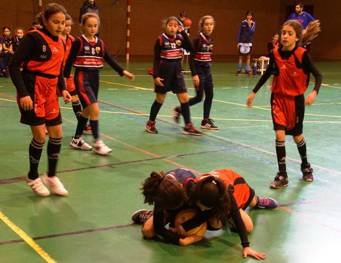 Las mejores imágenes del partido de baloncesto entre Amor de Dios y Montpellier