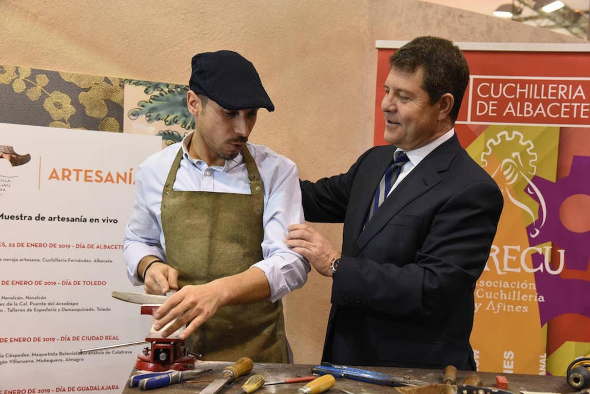 Emiliano García-Page, en FItur