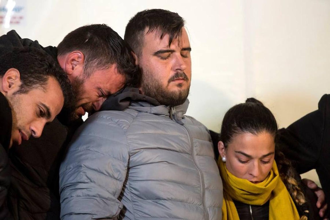 José Roselló y Vicky García, padres de Julen.. 