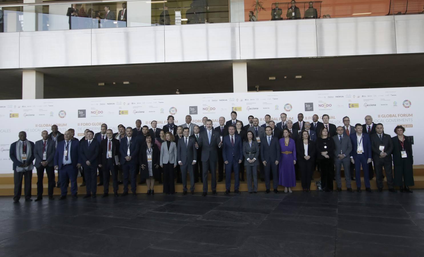 El Rey preside el II Foro de Gobiernos Locales en Sevilla