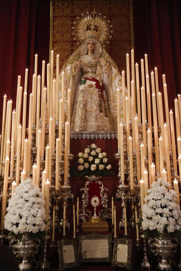 La exaltación de la Virgen de la Paz de Córdoba a cargo de Eloy Moreno, en imágenes