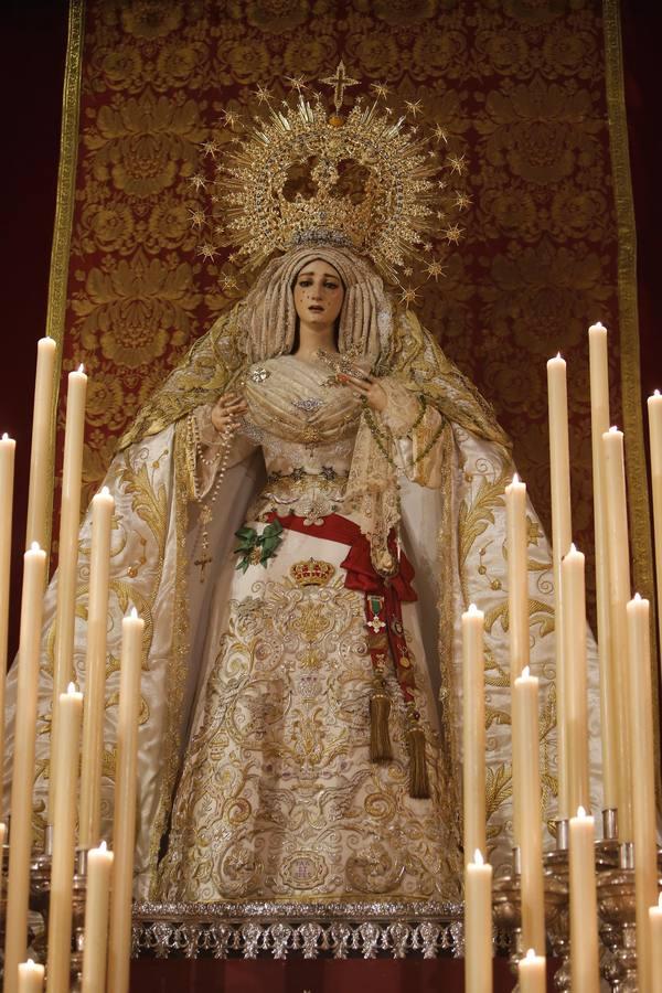 La exaltación de la Virgen de la Paz de Córdoba a cargo de Eloy Moreno, en imágenes