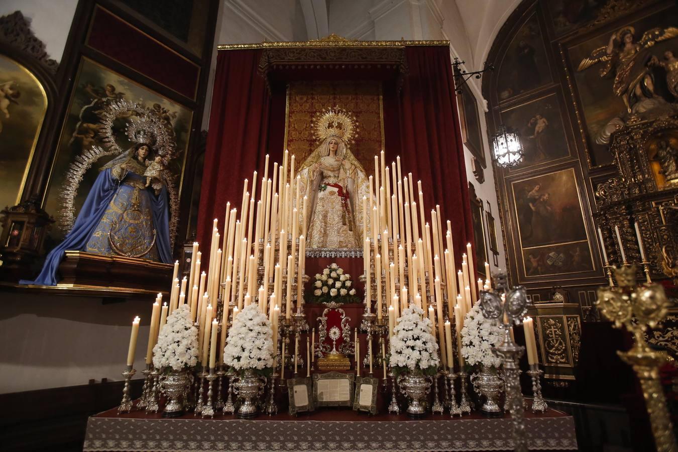 La exaltación de la Virgen de la Paz de Córdoba a cargo de Eloy Moreno, en imágenes