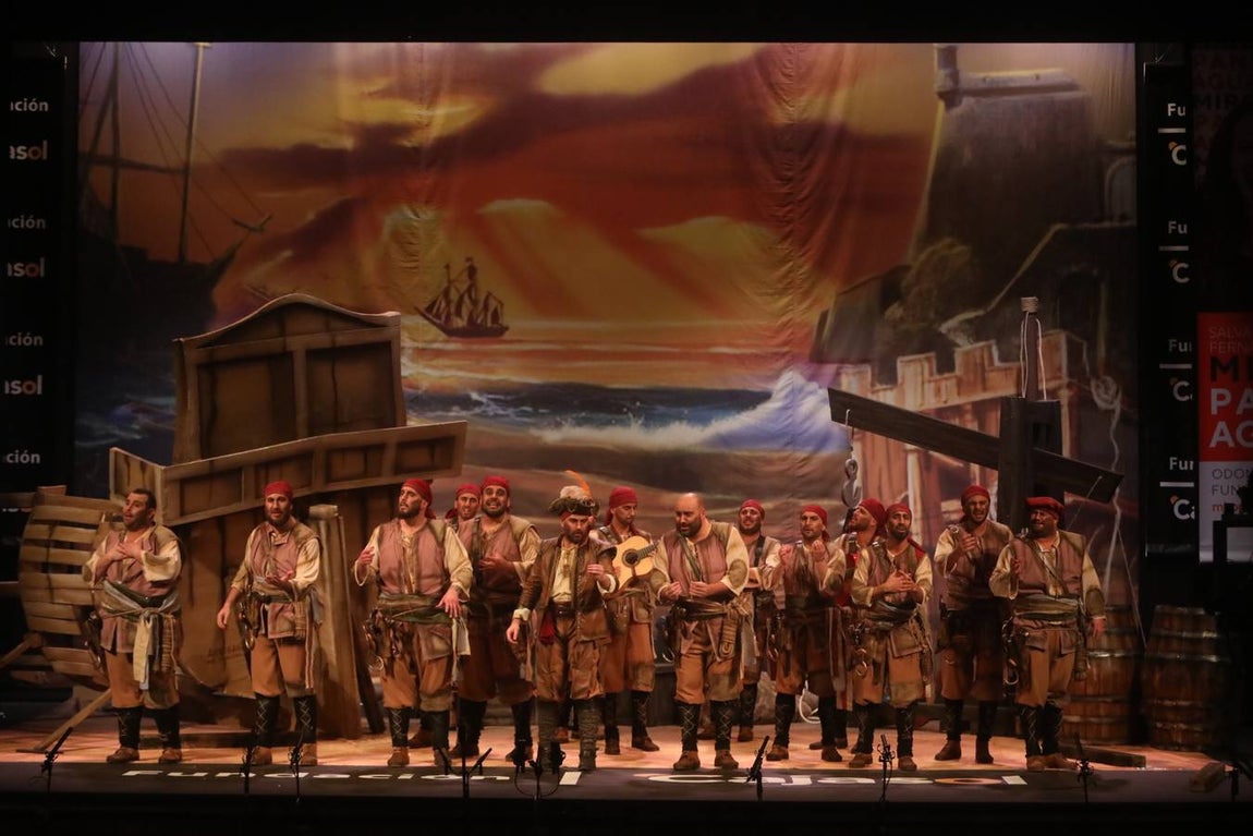 FOTOS: Comparsa A base de palos en el COAC 2019