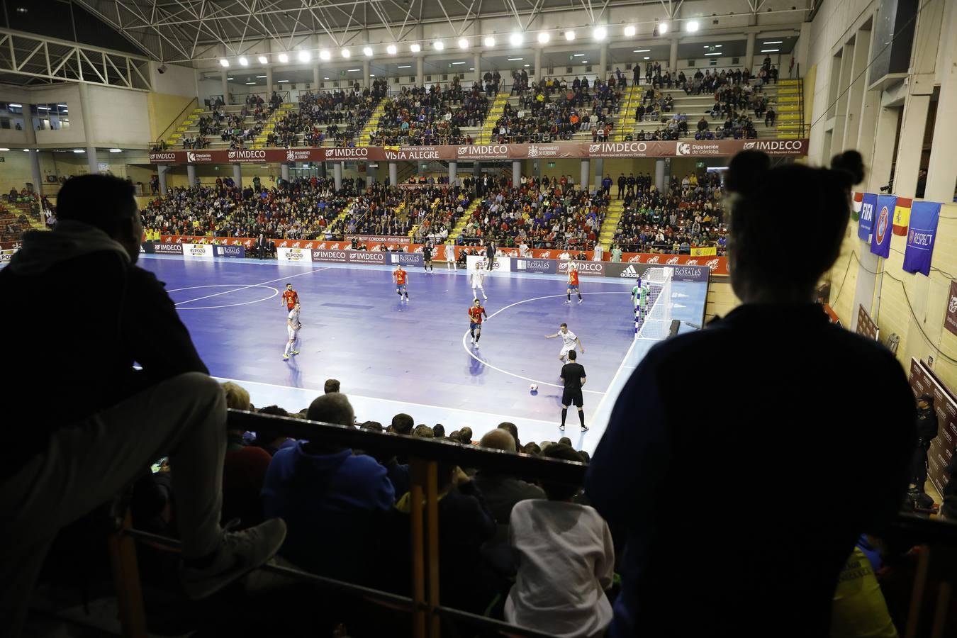 La victoria de España a Hungría por 7-0 en Fútbol Sala, en imágenes