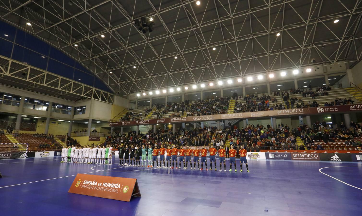 La victoria de España a Hungría por 7-0 en Fútbol Sala, en imágenes