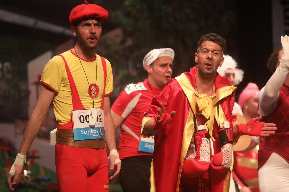 FOTOS: chirigota Pasando olímpicamente en el COAC 2019