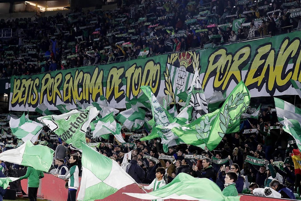 El partido Betis - Espanyol, en imágenes