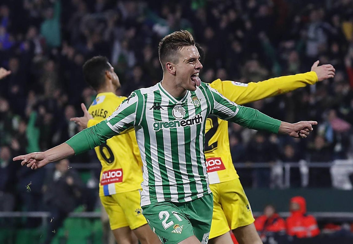 El partido Betis - Espanyol, en imágenes