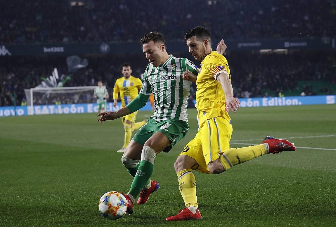 El partido Betis - Espanyol, en imágenes
