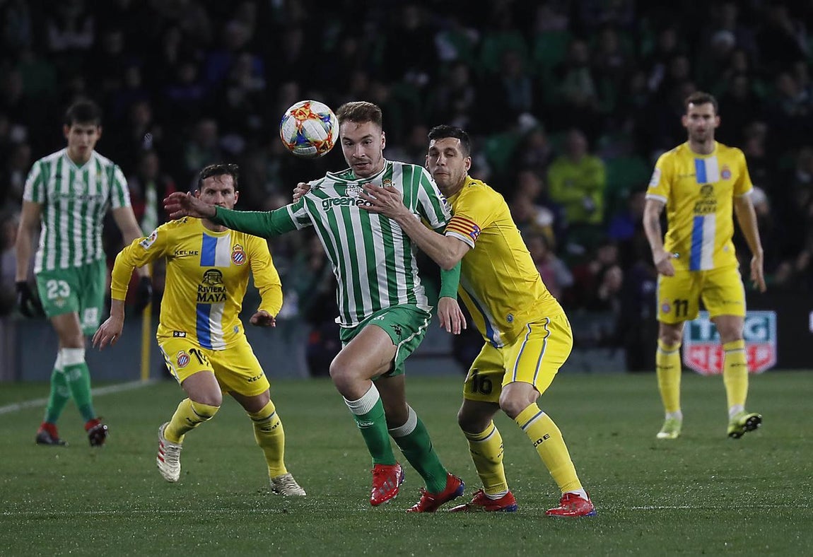 El partido Betis - Espanyol, en imágenes