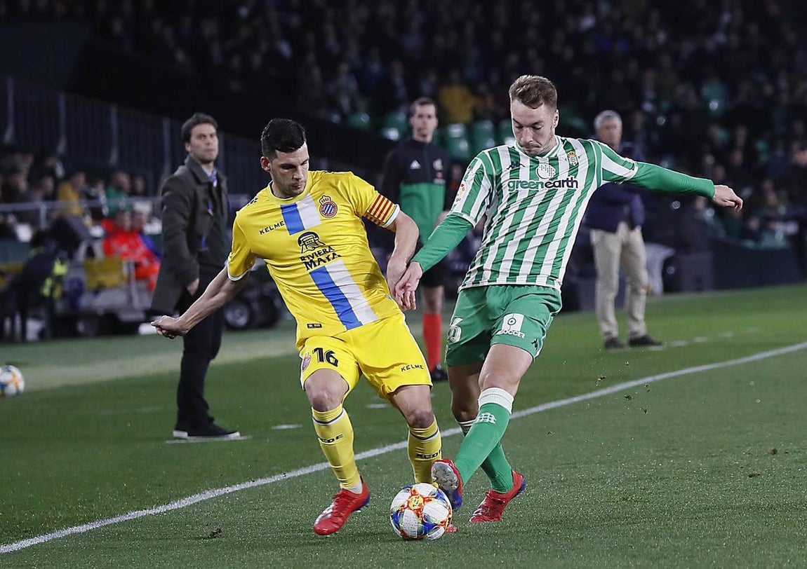El partido Betis - Espanyol, en imágenes