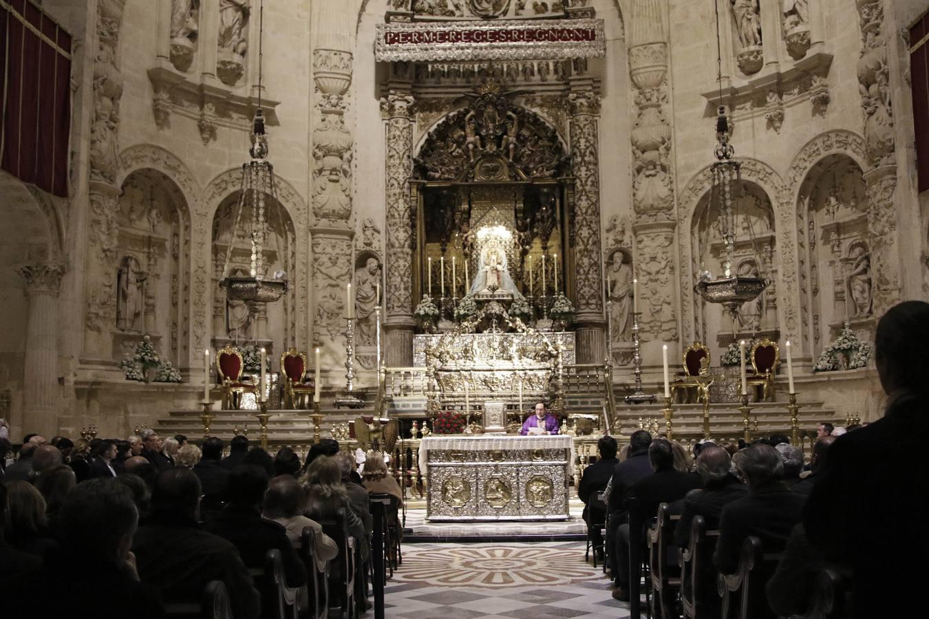 Misa en recuerdo de Alberto y Ascen en la Catedral de Sevilla