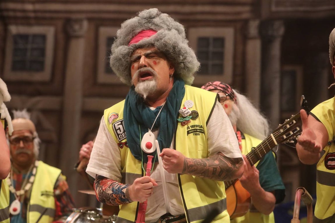 FOTOS: Chirigota Los Yayoflauta en el COAC 2019