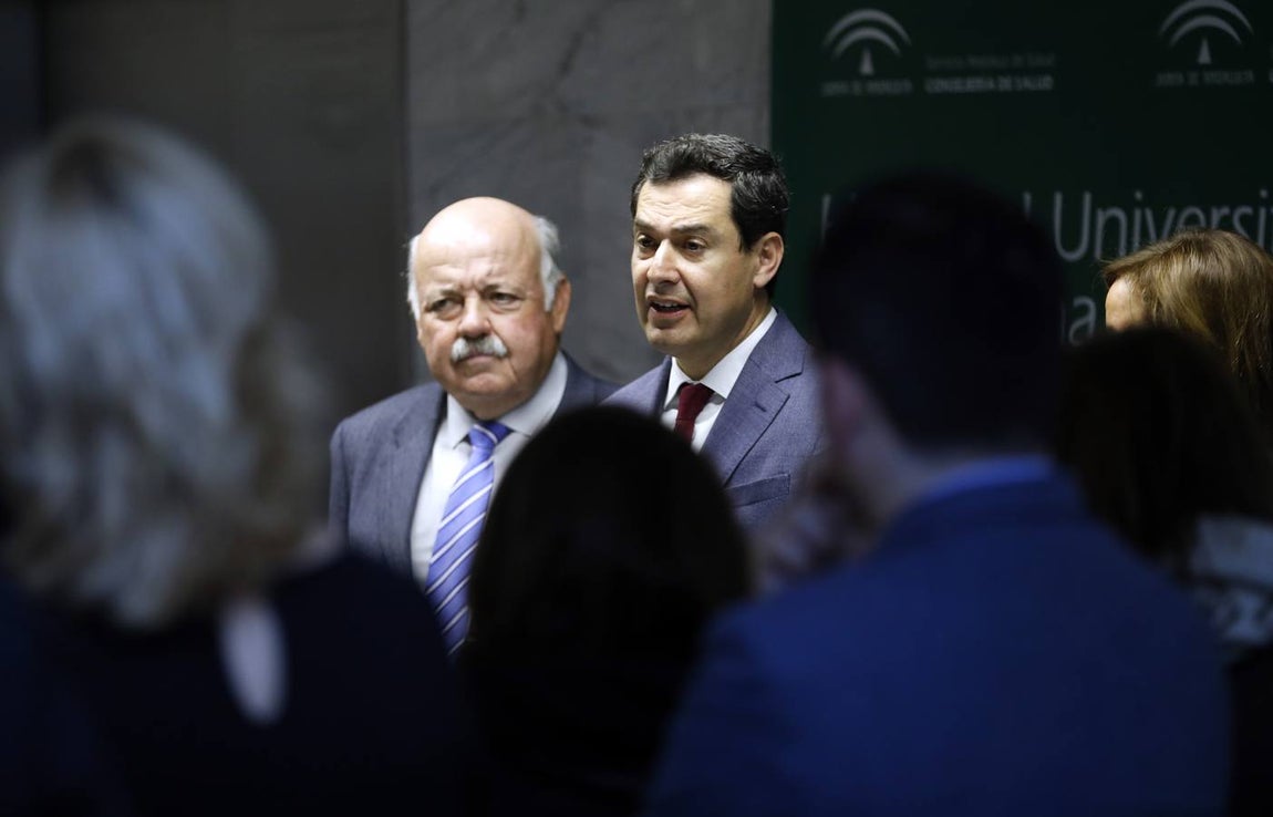 La primera visita del presidente de la Junta Juanma Moreno a Córdoba, en imágenes