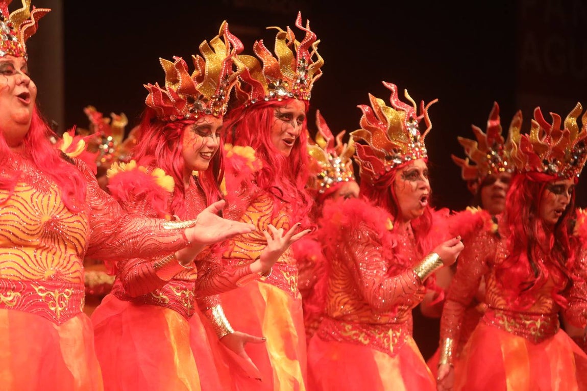 Así ha sido la noche del martes sobre el escenario del Falla