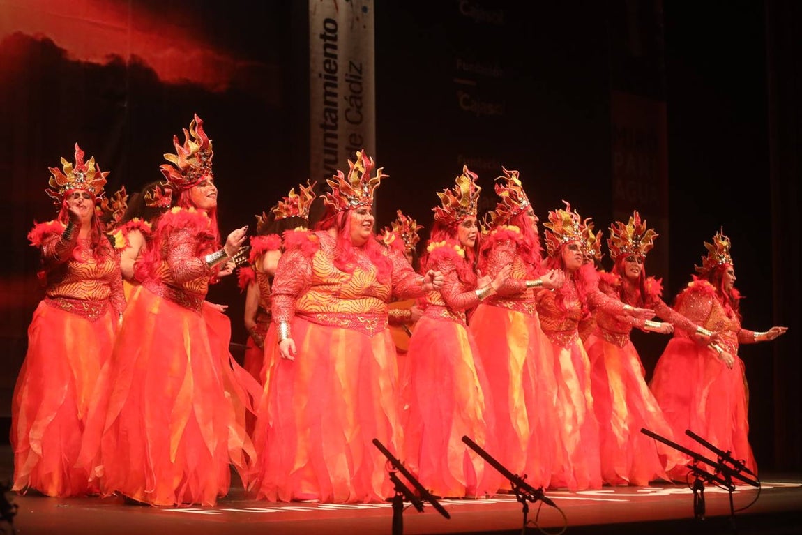 Así ha sido la noche del martes sobre el escenario del Falla