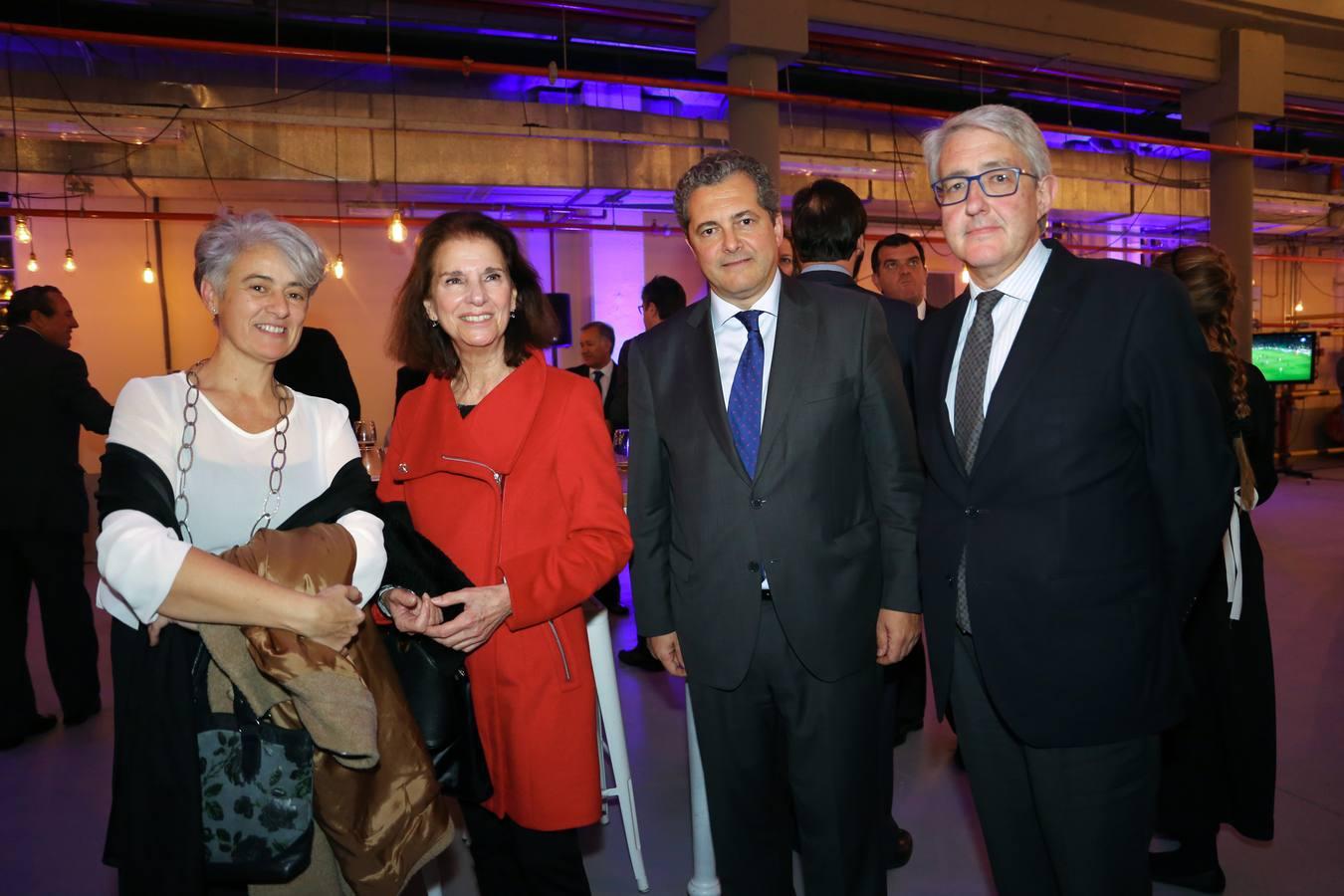 Nuria Canivell, Marquesa de Méritos, Juan Pablo Fernández y Alberto Donaire