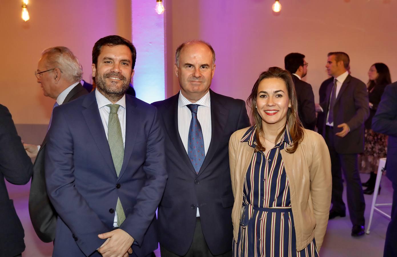 Ignacio Moreno Bustamante, Fernando Rebollo García y Esperanza Martínez Bermúdez