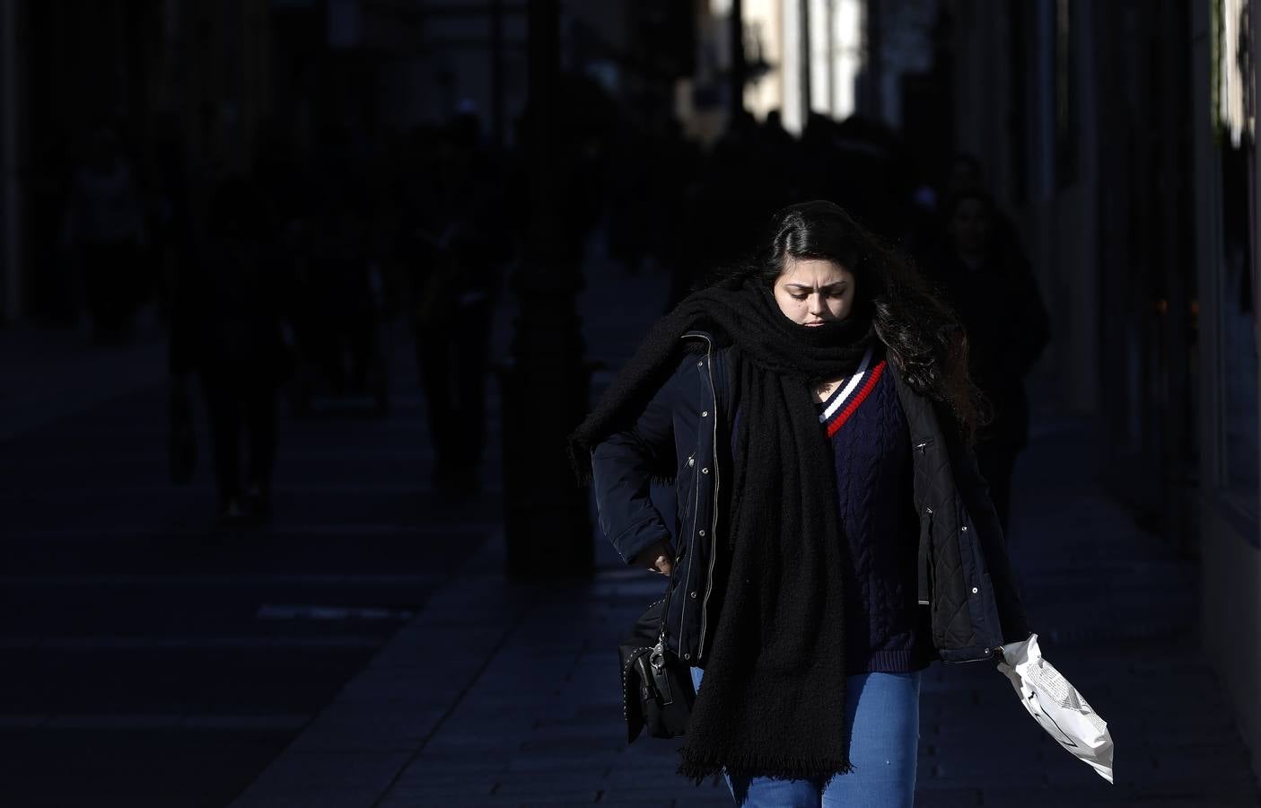 El rayo de sol que no cesa en el invierno de Córdoba, en imágenes