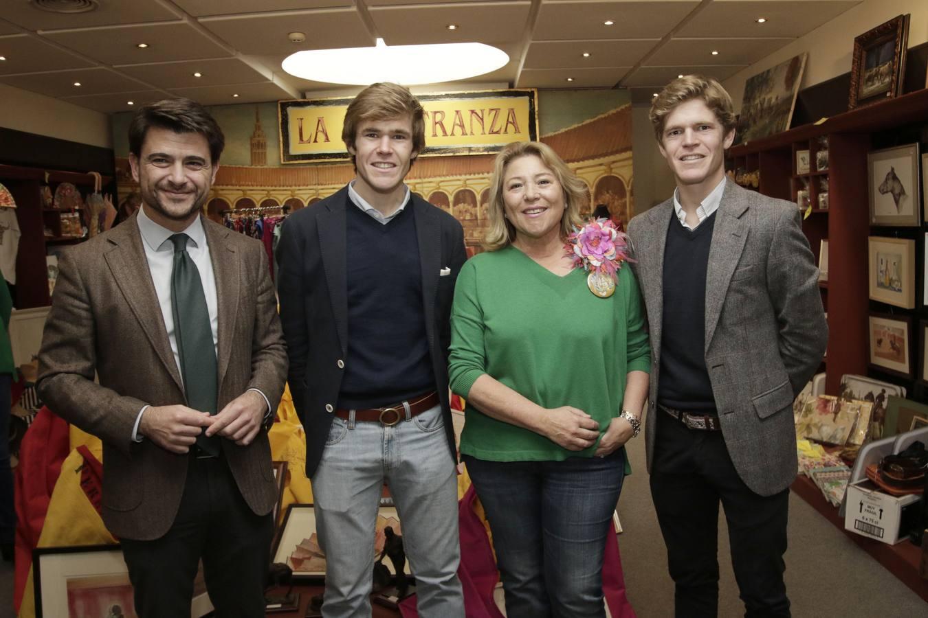 Beltrán Pérez, Javier Jiménez, Cristina González Palomino y Borja Jiménez