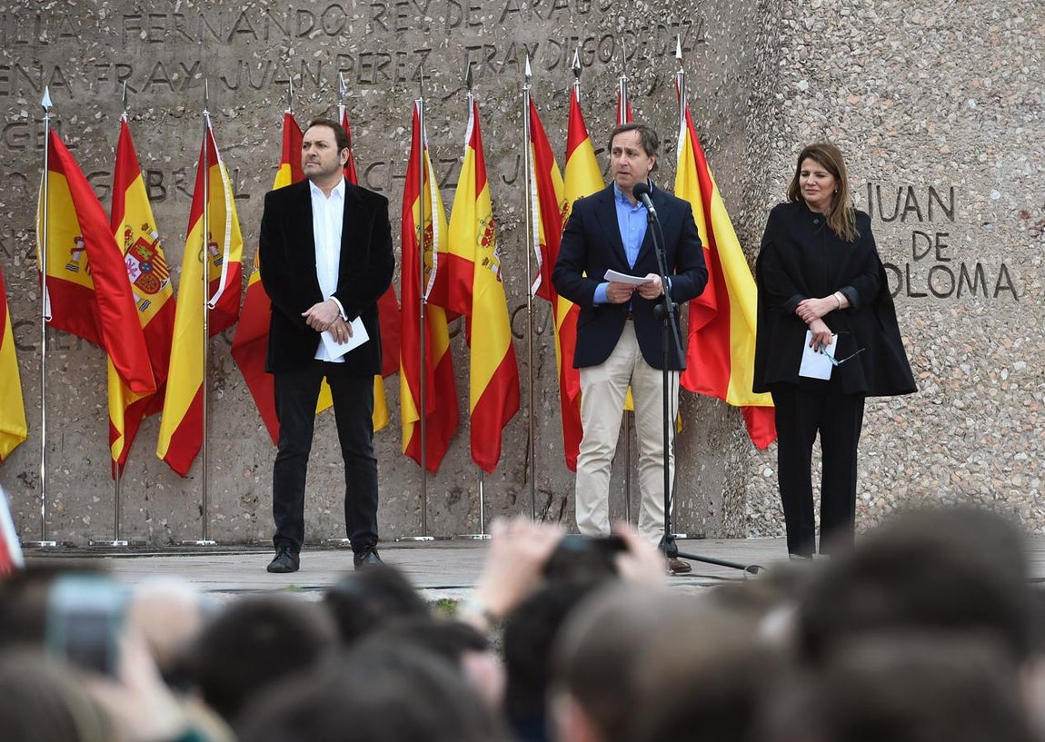 La manifestación de Colón, en imágenes