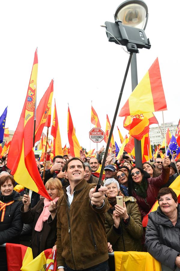 La manifestación de Colón, en imágenes
