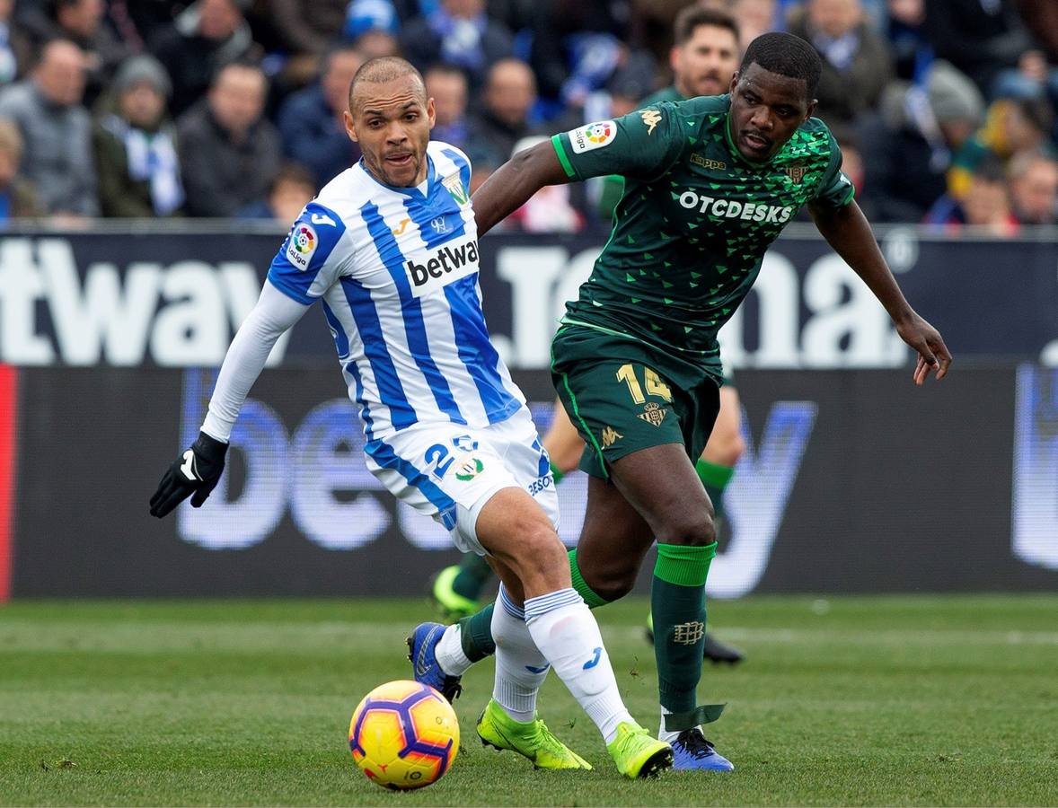 Las imágenes más vibrantes del Leganés- Betis (3-0)