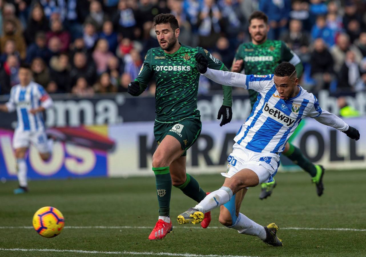 Las imágenes más vibrantes del Leganés- Betis (3-0)