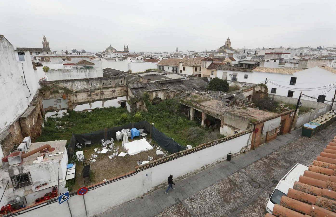 El derrumbe en la muralla romana vuelve las miradas hacia el abandono del Casco Histórico de Córdoba